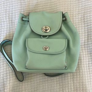 Coach mini backpack
